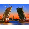 Winter Palace Bridge 5D DIY Paint By Diamond Kit