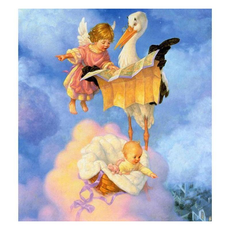 Cartoon Angel 5D DIY...