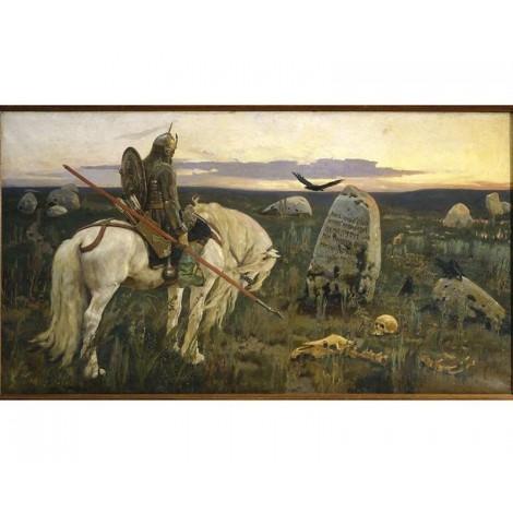 Warrior on the Horse 5D DIY Paint By Diamond Kit