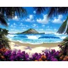 Seaside scenery 5D DIY Paint By Diamond Kit