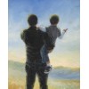 Father Carrying Son 5D DIY Paint By Diamond Kit