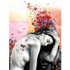 Butterfly Aesthetic Girl 5D DIY Paint By Diamond Kit