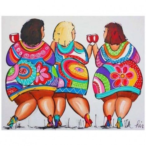 Three Cheers 5D DIY Paint By Diamond Kit