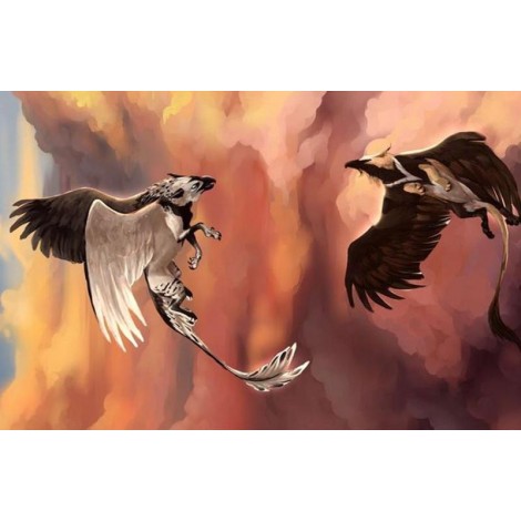 Birds 5D DIY Paint By Diamond Kit