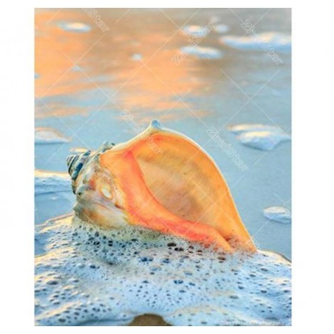 Sea Shell 5D DIY Paint By Diamond Kit