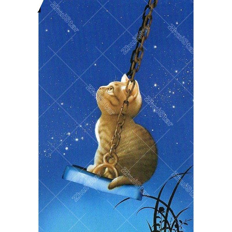 Swing Cat 5D DIY Pai...