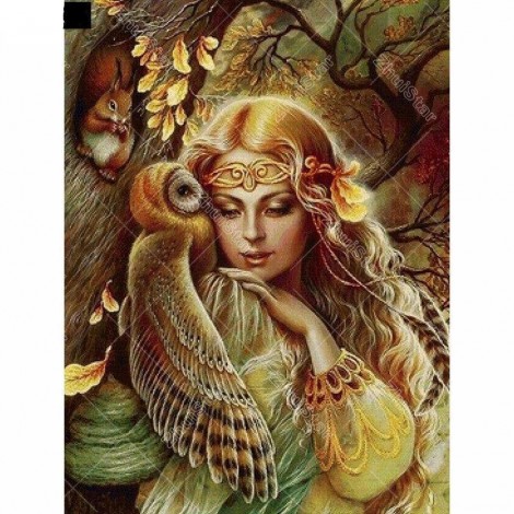 Woman In Nature 5D DIY Paint By Diamond Kit