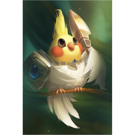 Warrior Bird 5D DIY Paint By Diamond Kit