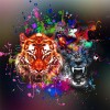 Cartoon tiger 5D DIY Paint By Diamond Kit