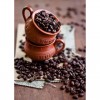 Stacked Coffee Beans Cup - 5D DIY Paint By Diamond Kit