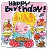 Birthday Card Paint By Diamond Kit