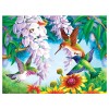 Birds, Flowers, and Trees 5D DIY Paint By Diamond Kit