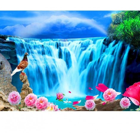 Waterfall 5D DIY Paint By Diamond Kit