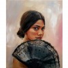 Woman Portrait by Anna Lubchik - 5D DIY Paint By Diamond Kit