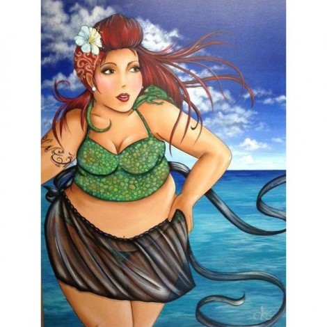 Beauty At The Beach 5D DIY Paint By Diamond Kit