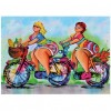 Women Biking 5D DIY Paint By Diamond Kit