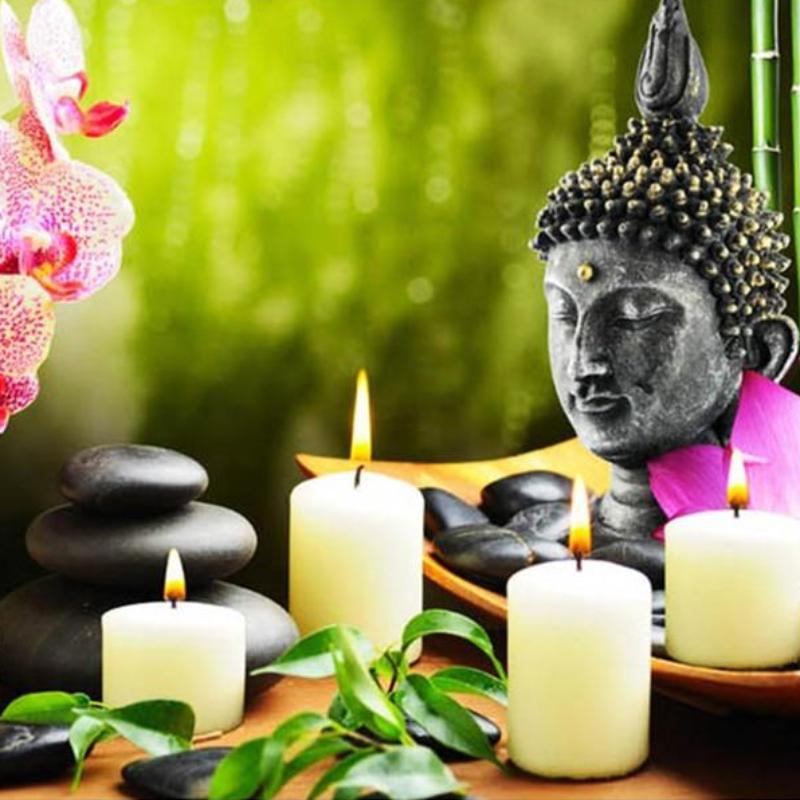 Buddha & Candles 5D D...