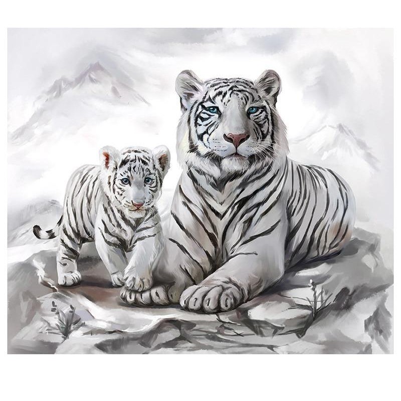 White Tiger 5D DIY P...