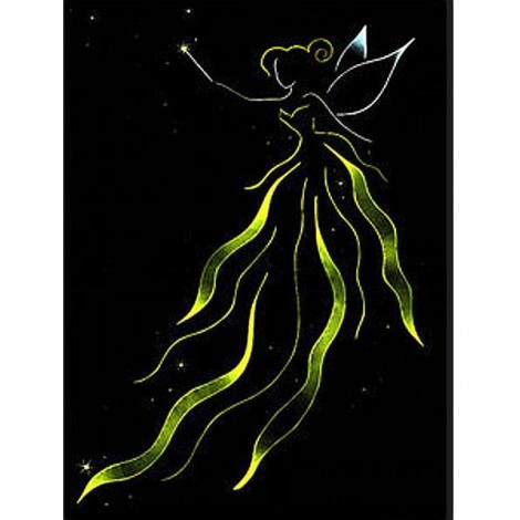 Cartoon Fairy 5D DIY Paint By Diamond Kit