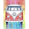 Color Volkswagen 5D DIY Paint By Diamond Kit