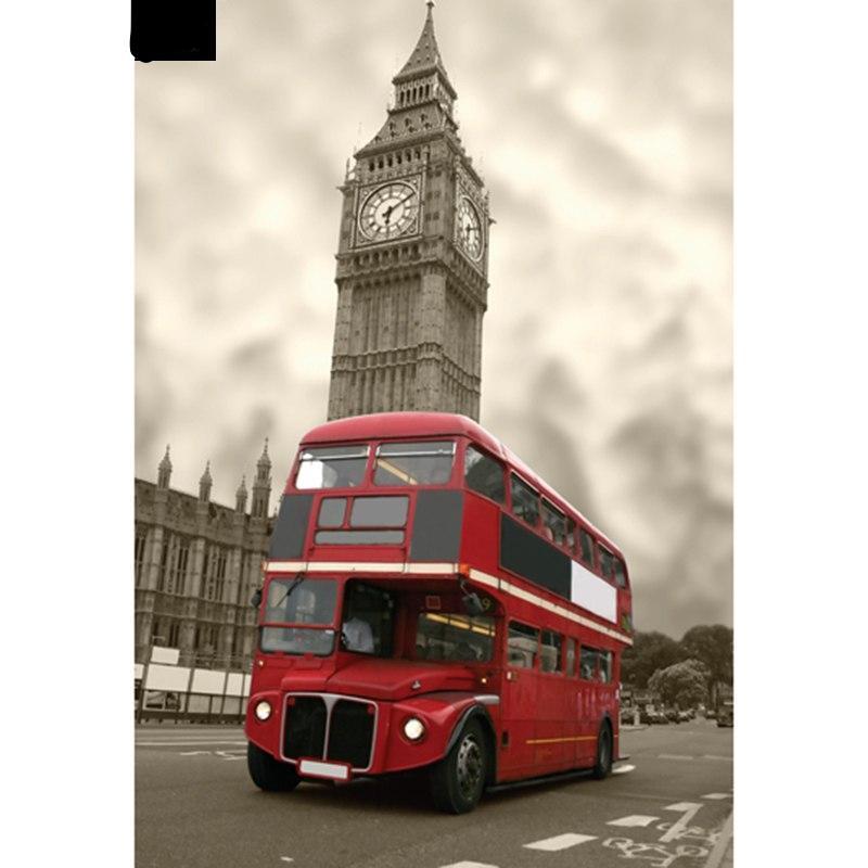 Red bus Scenic 5D DI...