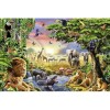 Jungle animals 5D DIY Paint By Diamond Kit