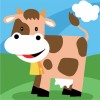 Big Brown Cow 5D DIY Paint By Diamond Kit