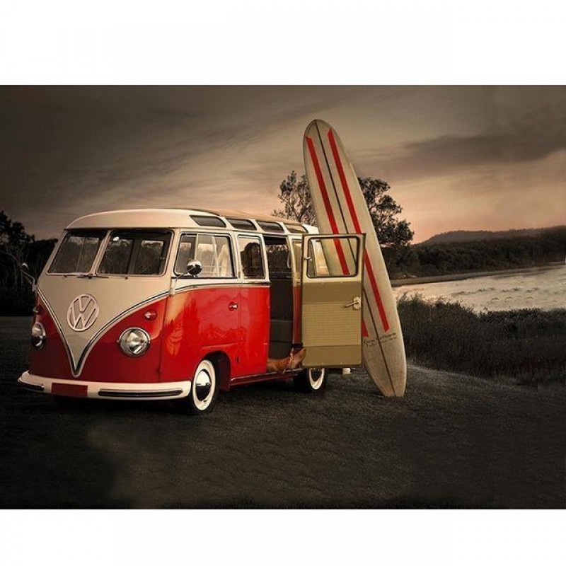 Seaside Red Bus 5D D...