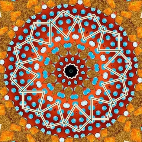 Vibrant Religion Mandala 5D DIY Paint By Diamond Kit