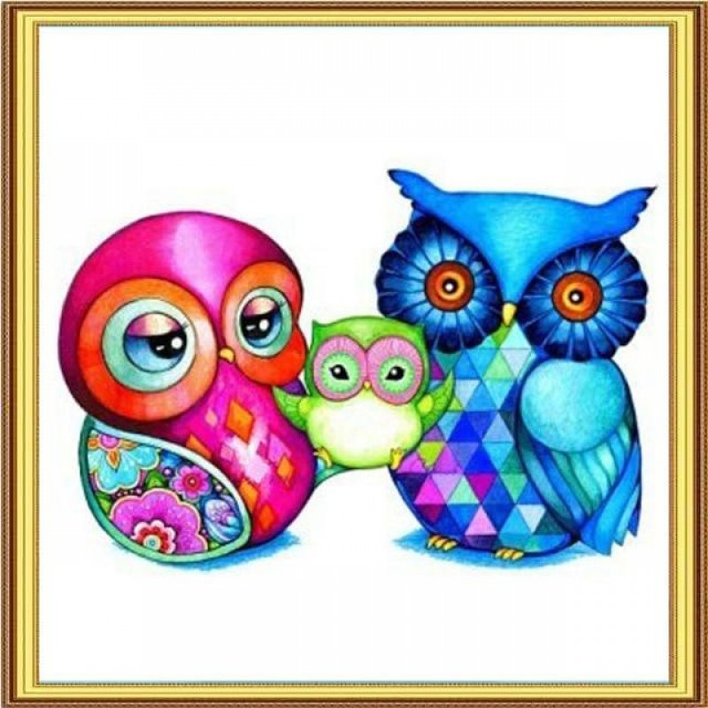 Cartoon Owl 5D DIY P...