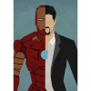 Cartoon Iron Superhero 5D DIY Paint By Diamond Kit