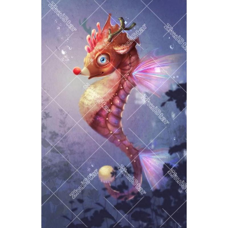 Seahorse 5D DIY Pain...