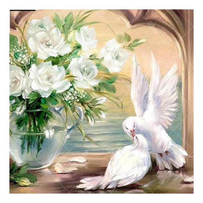 White Doves in Love ...