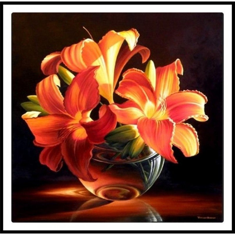 Small Golden Lily 5D...