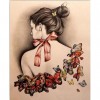 Butterfly Beautiful Girl 5D DIY Paint By Diamond Kit