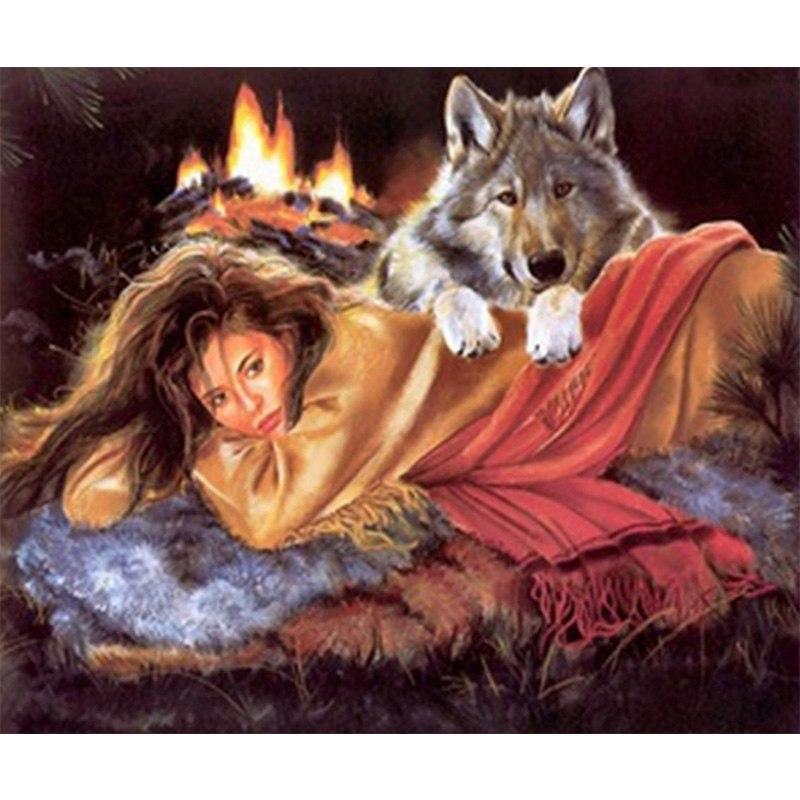 Wolf & Girl 5D D...
