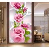 Flowers In The Frame  5D DIY Paint By Diamond Kit