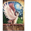Winged Cat 5D DIY Paint By Diamond Kit