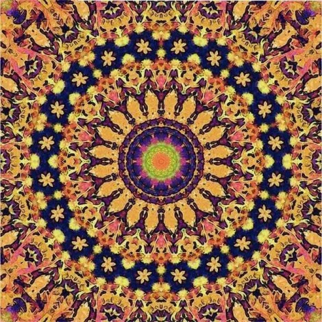 Religion Mandala 5D DIY Paint By Diamond Kit