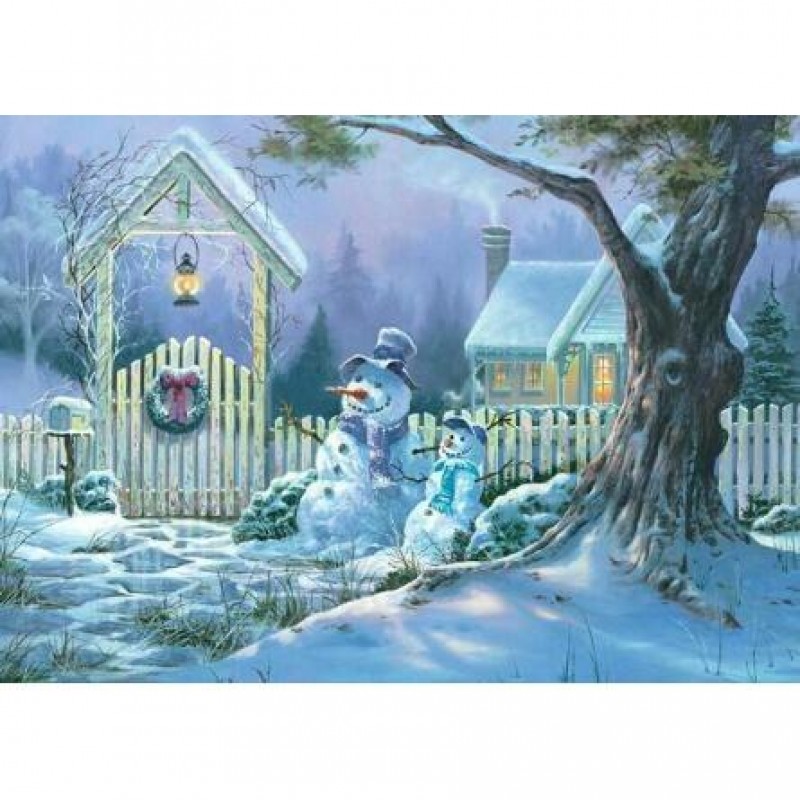 Snowman in Jungle 5D...