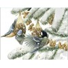 Birds On Tree  5D DIY Paint By Diamond Kit