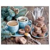Coffee and Cookies 5D DIY Paint By Diamond Kit