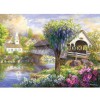Village Scenery 5D DIY Paint By Diamond Kit
