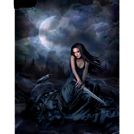 Dark - Gothic 5D DIY Paint By Diamond Kit