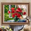 Flowers 5D DIY Paint By Diamond Kit
