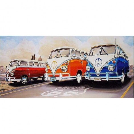 Big Car 5D DIY Paint By Diamond Kit