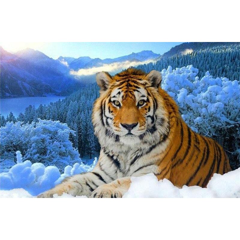Snow Tiger 5D DIY Pa...