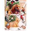 Snowman & Animals 5D DIY Paint By Diamond Kit
