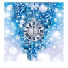 Snow Clock 5D DIY Paint By Diamond Kit