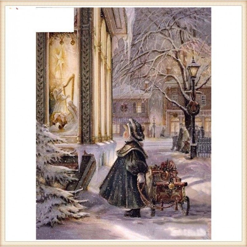 Snow girl Embroidery...